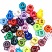 Single Hole Toggles Stopper Paracord Lock for-Random Color