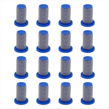 16 stuks 8079-PP-50 sproeikopfilters voor sproeikoppen, roestvrijstalen zeef met maaswijdte 50.