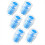 6pcs Replacement Bite Valve Sheath for ,Water Bladder Bite Valve Replacement Hydration Silicone Nozzle Accessory,A 1