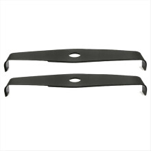 2 stuks 2-tands 2T universeel verdikt trimmermes voor bosmaaier/trimmer, vervangende maai-accessoires