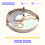 49-62cm Measuring Cap Size Professional Tool Measuring Cap Ruler Inner Diameter Ruler Square Position Ruler 5