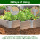 Small Railway Sleeper Brackets 10 Pack-Heavy Duty Sleeper Stakes for Pathway, Garden Raised Bed 4