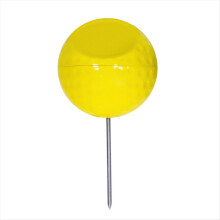 Flight Golf Course Tee Golden Supplies Ball Marker Accessories Yellow