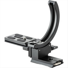 Camera Vertical Bracket,Tripod Ring Lens Mount,1/4 Rotatable Collar Mount Plate for DSLR SLR,Fits Plate for Arca-Type