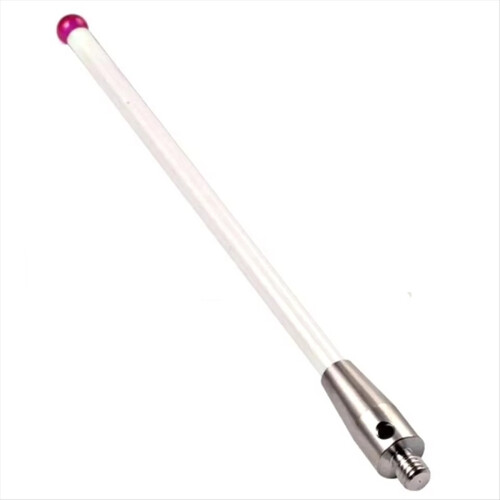 5mm OD L100 Threadruby Head Ceramic Styli Rod 3D Three Dimensional Gauge Meter Coordinate Measuring Machine A