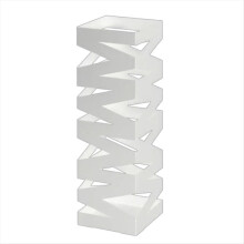 Regenschirmständer, Regenschirmaufbewahrungseimer, freistehend, Regenschutz, Regenschirmablage, Aufbewahrungsständer, Regenschirmeimer, weiß