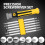 12-in-1 Screwdriver Multibit Screwdriver with Magnetic Bit Holder Includes Flat Head, , Hex,Square, and Y Driver 7