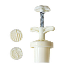 New Years Round MoonCake Molds Cookie Stamps Hand Press Cookie