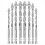 8PCS Drill Bits, Multifunctional Wear- Masonry Drill Bit, Four-Flute Sawtooth Eccentric Drill Bit 1
