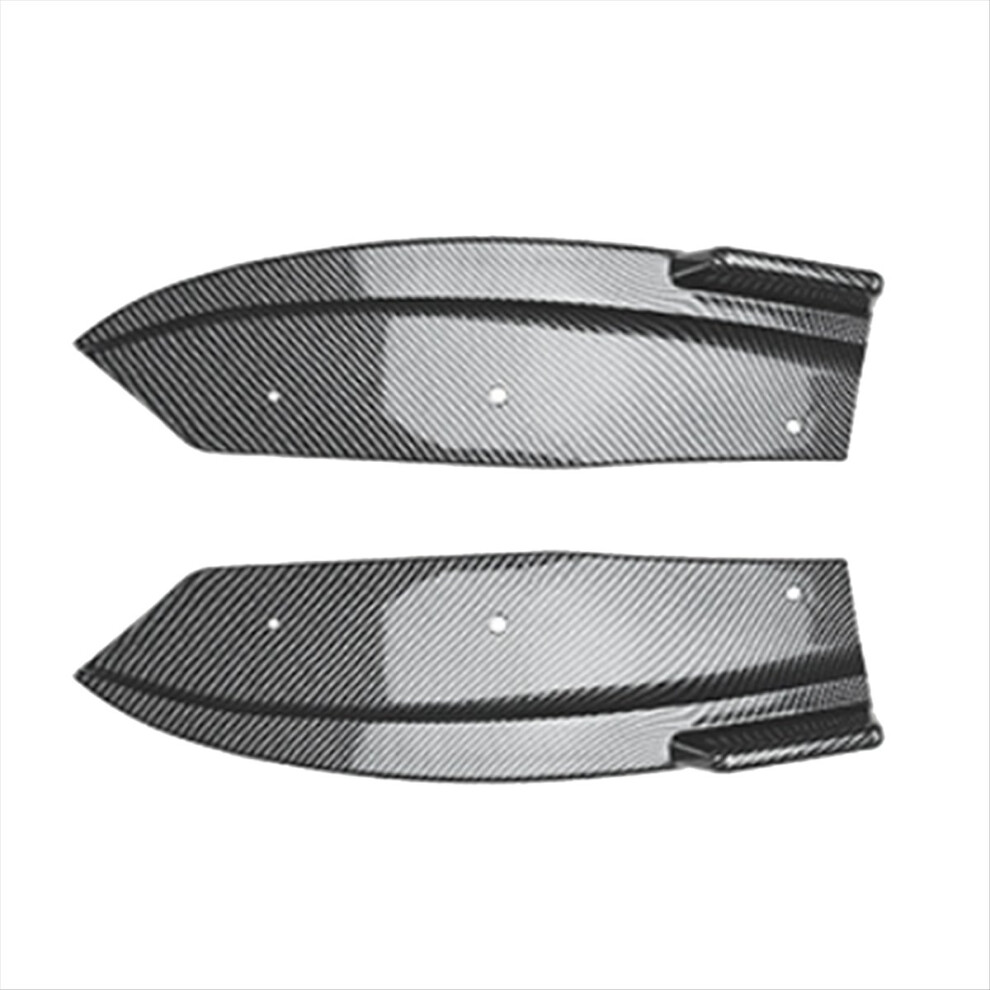 Car Rear Bumper Lip Diffuser Splitter Winglet Apron Spoiler Carbon Fiber Trim For X4 G02 2018-2021 4851810620348