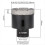 45mm Diamond Drill Bit Marble M14 Cutting Machine Drill Tile Stone Drill Bit Tool 1Pc Thread Brazing Hole Opener 2