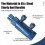 Broken Pipe Thread Extractor, Broken Valve Thread Extractor,Easy Out Bolt Extractor Kit Broken Faucet Removal Tool 5