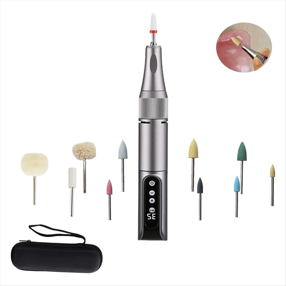 Cordless Usb Polishing Machine,Polisher Repair Fine Edge Correction And Cleaning 35000 Rpm Rechargeable Polish Tool Kits 4853277933979