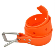 1.5M Adjustable Scuba Diving Weight Belt with 316 Stainless Steel Buckle Load-Bearing Diving Gear Accessories Orange
