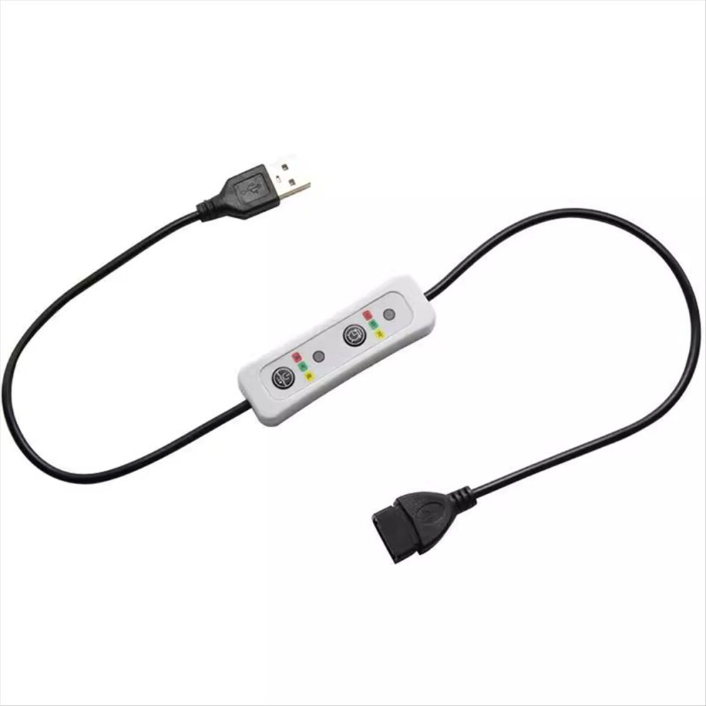 Universal 5V Usb Extension Remote Control 3-Speed Timing Switch Power Cable For Usb Ceiling Fan Usb Led Lamp Light 4851810603693