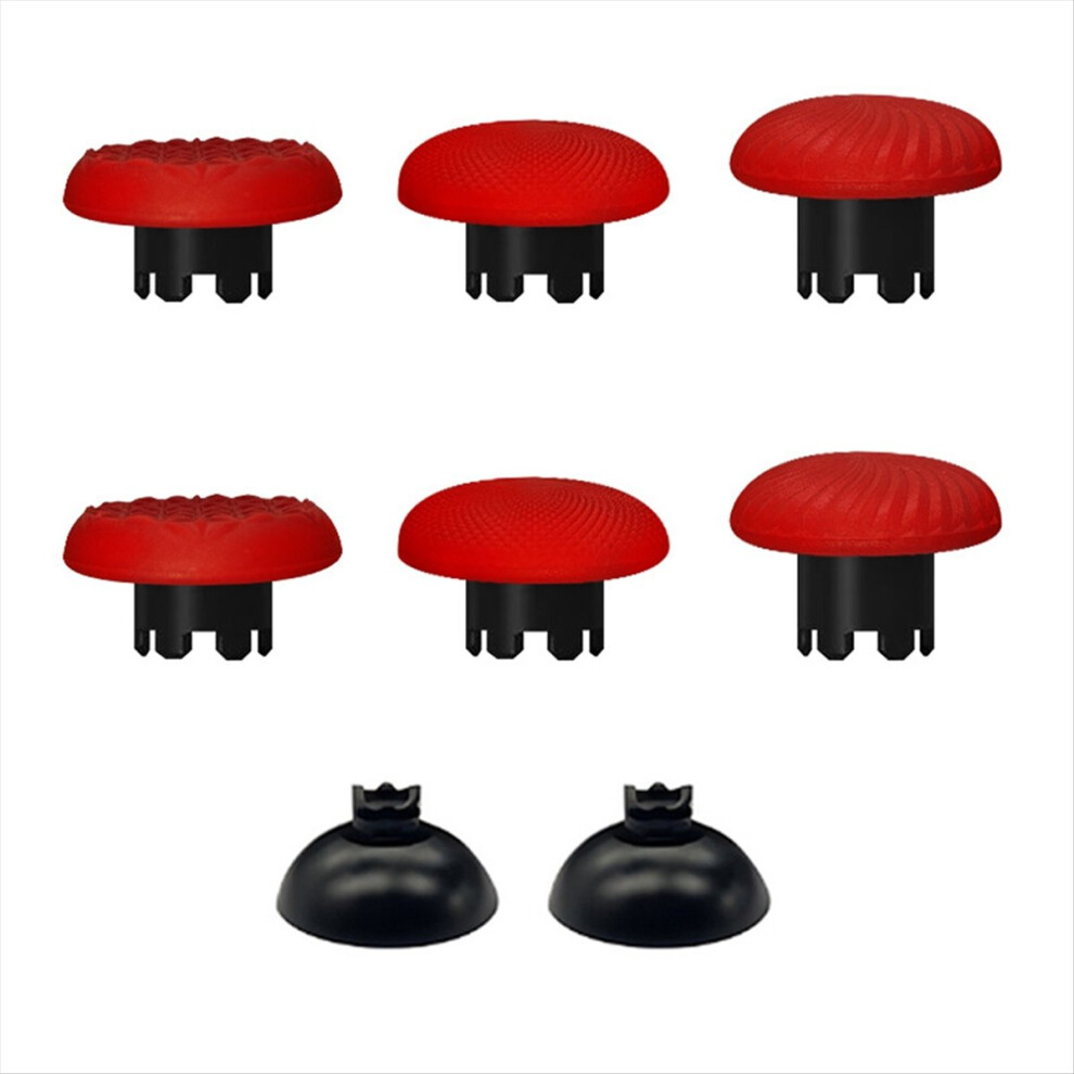 8PCS Thumbsticks Swap Thumb Sticks Joysticks Replacement for //Switch Pro/ Series Controllers Red-image-OPC-PNKYTG6-NEW