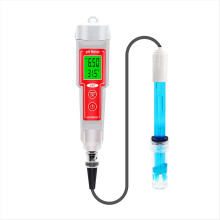 Digitales 2-in-1-pH- und Temperaturmessgerät mit Hintergrundbeleuchtung für Hydrokultur, Schwimmbecken und Aquarien.