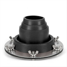 Tent Stove Jack Silicone Accessories Pipe Vent Chimney Cover for Backpacking Camping Outdoor Hot Stove Tent Accessory A