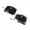 Motorcycle Rear License Plate Frame Relocation LED Light for Glide/Road Glide/Road 2009-2023 Black 6