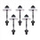 1 Set di accessori per auto DG80-72-270 D651-58-720 Fermaporta per 2 modelli 2007-2011 3