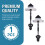 1 Set di accessori per auto DG80-72-270 D651-58-720 Fermaporta per 2 modelli 2007-2011 4