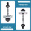 1 Set di accessori per auto DG80-72-270 D651-58-720 Fermaporta per 2 modelli 2007-2011 7