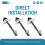 1 Set di accessori per auto DG80-72-270 D651-58-720 Fermaporta per 2 modelli 2007-2011 5