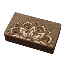 Schmuckperlentablett mit Deckel, DIY-Bastelaufbewahrungsorganizer für Halsketten, Perlen und Accessoires, Perlenmatten-Tabletts