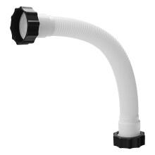 Poolfilterpumpenschlauch, 40 cm (16 Zoll), Ersatzschlauch für Salzwasserpumpen, passend für Pool-Sandfilterpumpen und Salzwassersysteme