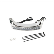 Motorcycles LED Batwing Fairing Light Kit for Touring 2023-2025 for Street Glide Silver