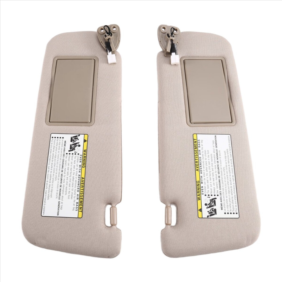 852013K010qd 852023K000qd Car Sun Visor Lh Rh=1Set For 2006-2008 Beige 4851810624551