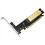 M.2-kiintolevyn laajennuskortti PCIe 3.0x16 - Nvme-sovitinkortti Nopea M2 Solid-state-kiintolevyn sovitinkortti SSD 1
