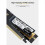 M.2-kiintolevyn laajennuskortti PCIe 3.0x16 - Nvme-sovitinkortti Nopea M2 Solid-state-kiintolevyn sovitinkortti SSD 4