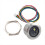 GM861-LED White Fill Lighting 2D/1D USB/UART DC3.3V QR Code Round Barcode Module Scanner Metal Enclosure Silver 1