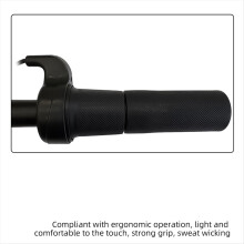 Electric Bike Throttle Grip Kit Half Handlebar Turn Accelerator Handlebar for Electric Scooter