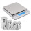 Steel Calibration Weights, Scale Calibration Weight Kit with Storage Box 5