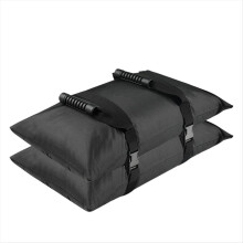 2 stuks parasolvoetgewichten, vulbare zandzakken voor terras, zware meubelgewichten voor parasolvoet, terras en tuin.