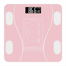Balance impédancemètre pour la perte de poids - Balance électronique de précision intelligente spéciale pour filles - Rose