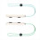 Wrist Strap for Switch Joycon - 2 Pack Lanyard Replacement Parts Accessories for Controllers 5