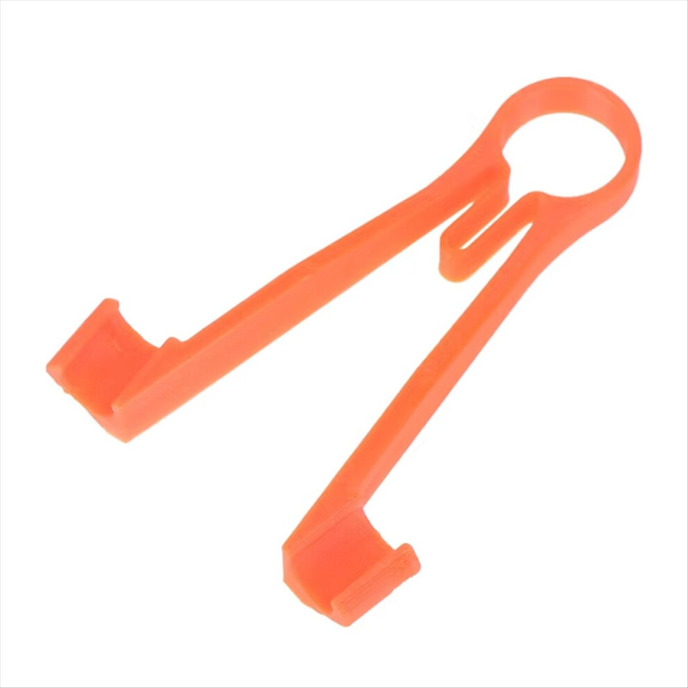 5Pc Practical Multimeter Probe Bracket Probe Holder For Multimeter Provides Convenient One-Hand Operation Orange 4853277943732