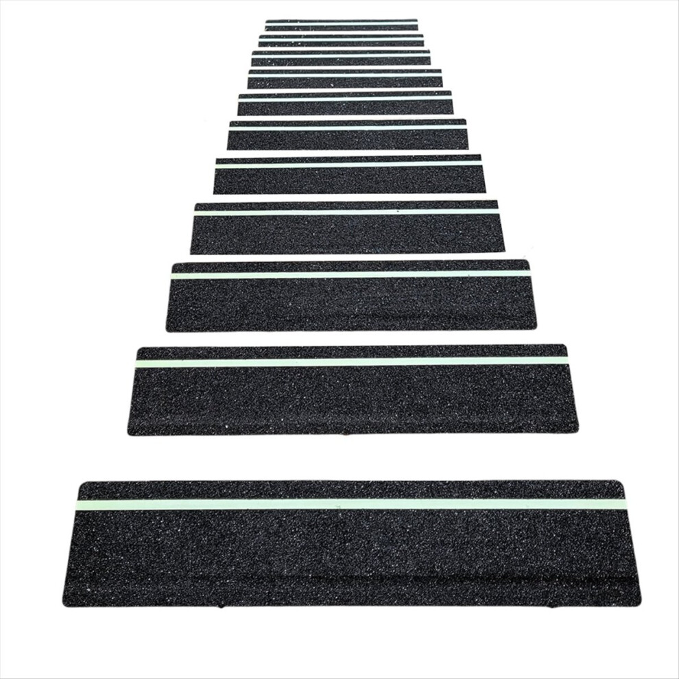 12Pcs Grip Tape For Stairs 30Inch X 6Inch Outdoor Stair Treads Non-Slip Weather ,Anti Slip Tape For Exterior Wooden 4851810604119