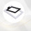 2PCS Desktop Speaker Stand Audio Bracket Tabletop Shock Absorption Holder Speaker Bracket for Computer Speakers 5