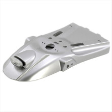 Achterspatbord met remlicht voor motorfiets Scrambler Urban Pure Racer 2014-2019 Zilver