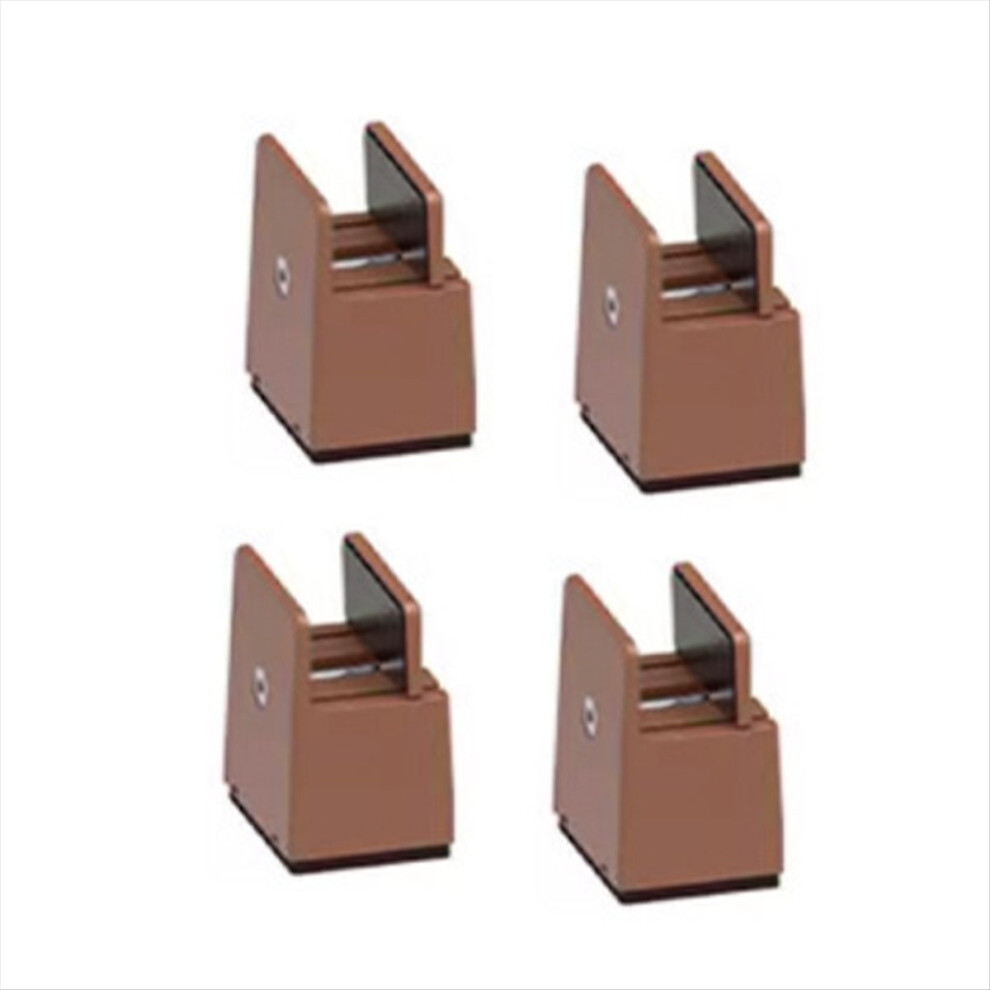 4Pcs Adjustable Chair Feet Riser Screw Clamp 5Cm Heavy Duty Sofa Tables Bed Furniture Risers With Screw Clamp 4851810674587