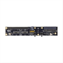 Scheda base SlimSAS X16 a 2 porte, dock di espansione per scheda grafica SlimSAS PCIE4.0 X16 a SlimSAS 8654, adattatore per PC
