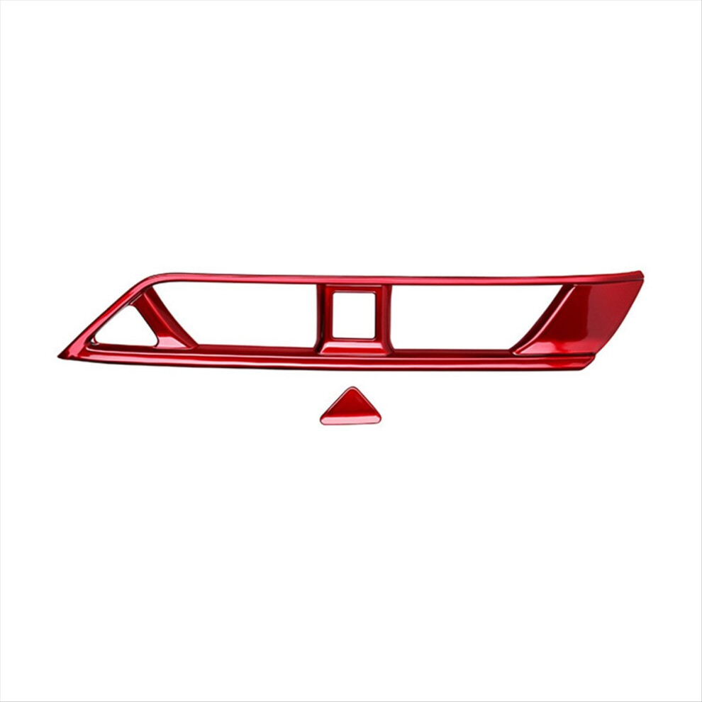 Car Central Control Air Outlet Frame Air Conditioner Vents Trim Sticker For Swift 2024 Rhd Red 4851810649486