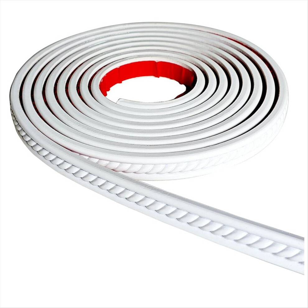 Peel And Stick Molding Trim Self Adhesive Flexible Wall Trim Crown Molding 3D Strip For Tile Wood Wall Panels Picture 4851810601361