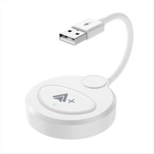 Draadloze Android Auto video-adapter voor CarPlay (wit)