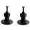 Thickened Iron Pipe Water Pipe Staircase Industrial Wind Fixed Bracket Stair Railing Wall Support Fixings 2 Pieces 1