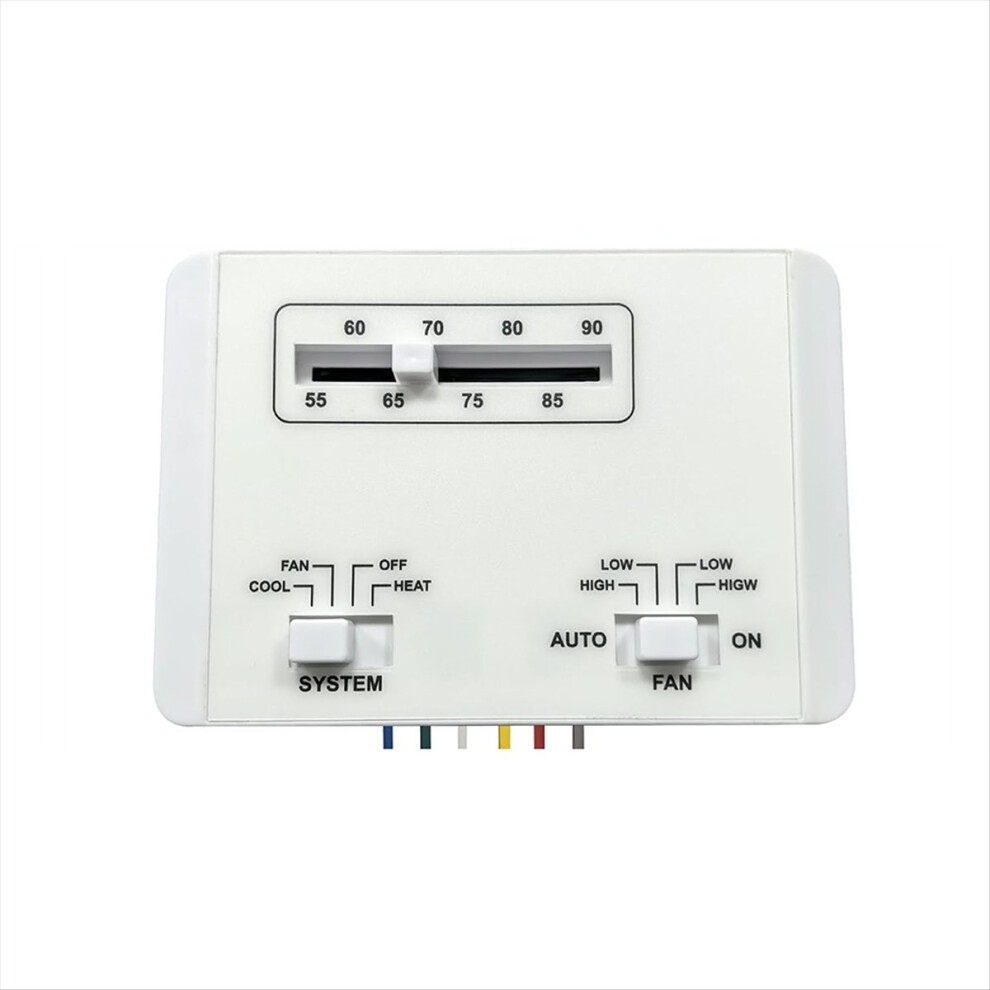 7330G3351 RV Air Conditioner Thermostat, Single Stage Heating/Cooling Control Unit for Mach Series